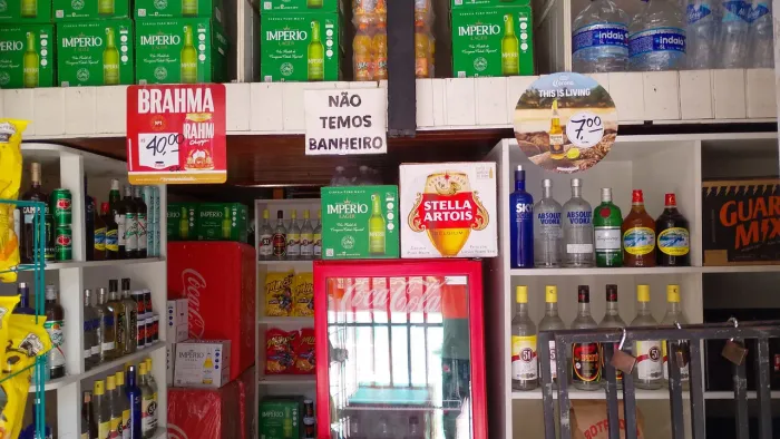 Depósito de bebidas passo ponto