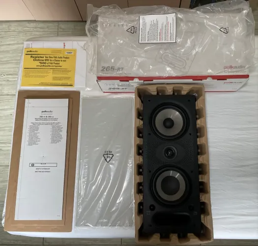 Caixas de Som Polk 265-rt + Caixa Central Polk 255c-rt