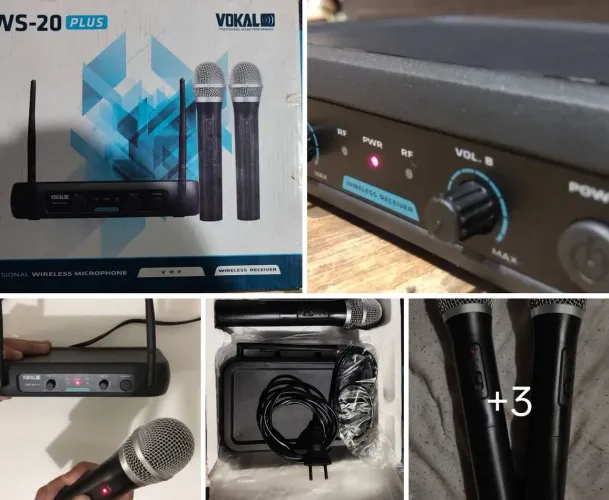 Microfone sem fio VOKAL