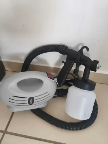 Máquina de pintura com mini compressor 