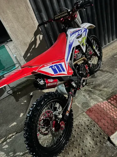 Honda CRF 380cc no Etanol - força livre 