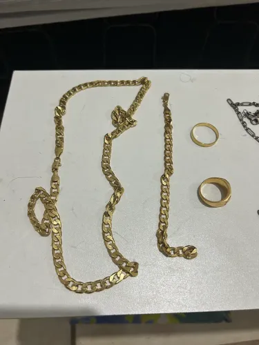KIT Correntes, Pulseiras, Anéis (Ouro e Prata)