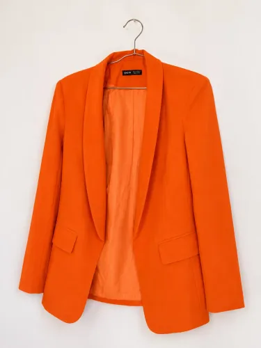 Blazer Feminino Laranja SHEIN Tam. S | Novo