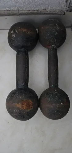 Halter bola 7 kilos cada par 