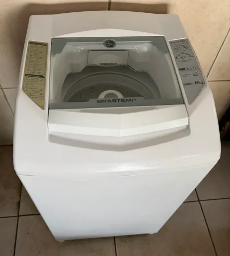 Máquina de lavar Brastemp 8 kg usada barata conservada funcionando perfeitamente 