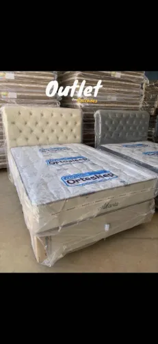 Cama box molas ensacadas casal entrega rápidas 