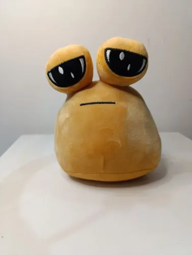 Pelúcia Pou superacio e conservado