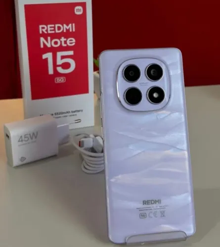 Celular Xiaomi Note 15 5G 256 ' -- Loja física com Garantia**