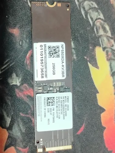 SSD Nvme 256gb Np550XDA Samsung