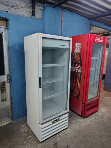 Geladeira expositora Metalfrio 380 litros entrega 