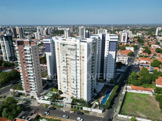 Apartamento de alto padrão para locação em Teresina-PI, no bairro Fátima: 3 quartos, 2 suí
