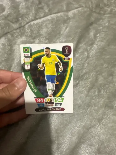 card neymar de 2022 original da panini
