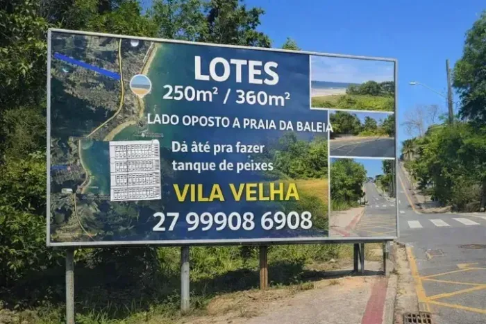 Lotes esquina e contra esquina, Praia, Balneário Ponta fruta, lado oposto, parcelo, troco