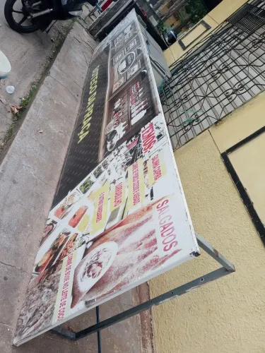 Placa comercial toda na chapa de aço galvanizada