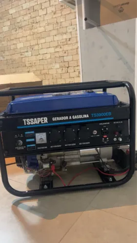     Gerador a Gasolina TSSAPER TS3900EB - Usado Apenas Uma Vez