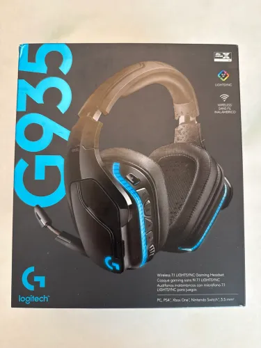Fone de Ouvido Gamer Wireless Logitech G935