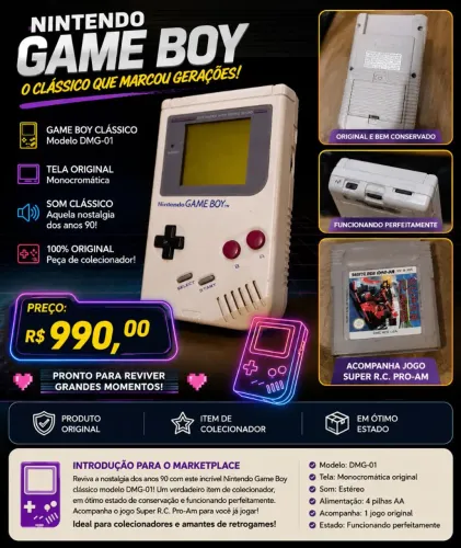 Game Boy Clássico