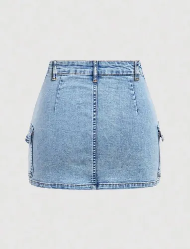 Saia jeans
