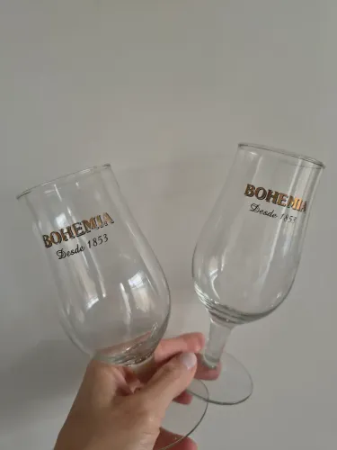 02 taças bohemia pilsen 350ml