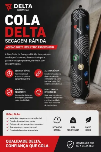 COLA SECAGEM RÁPIDA 