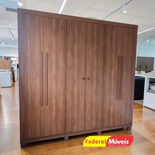 Guarda Roupa de Casal Porta Frisada Mega Oferta - Solicitar Catálogo