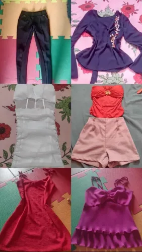 Roupas pra bazar , infantil adulto, sandálias .