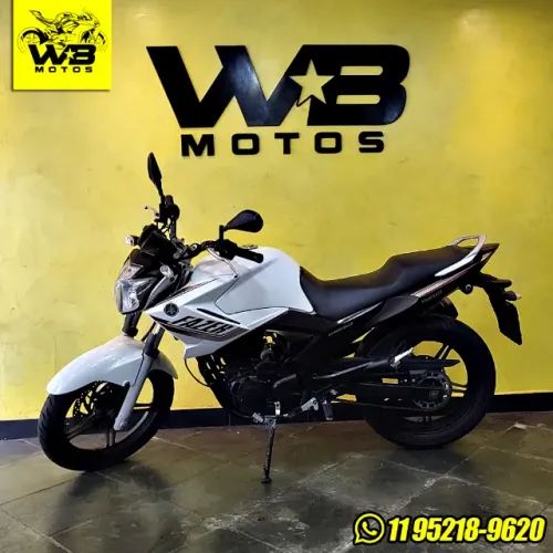 Yamaha Fazer 250 Ano 2015 Branca | Financiamento 48x e Cartão de Credito até 18x