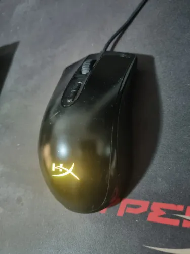 Teclado HyperX e Mouse