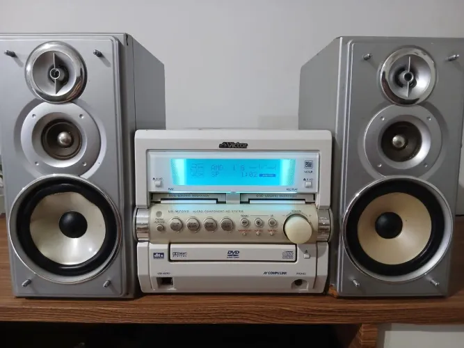 Aparelho vintage radio Victor MD e outras funções 