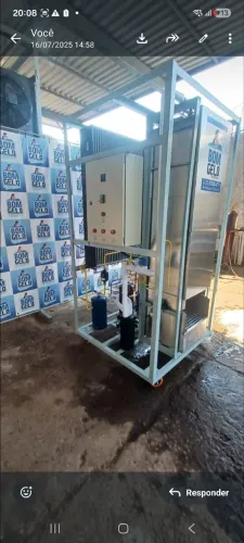 Maquina de gelo em escamas