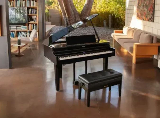 Piano Digital Roland GP-6 PE  Piano De Cauda Digital Gp6 Gp 6