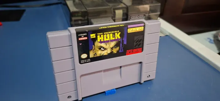 Jogo - The Incredible Hulk - Snes (Super Nintendo) - Original
