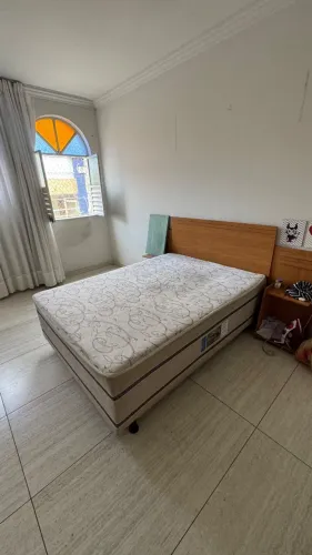 CAMA BOX e CABECEIRA