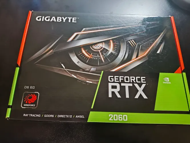 Placa de Vídeo NVIDIA RTX 2060 GIGABYTE - 6GB