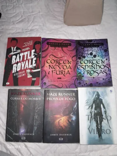 Acotar, Maze runner, battle Royale, o segredo, o povo do ar