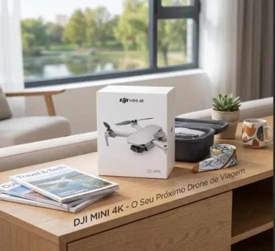 Drone Dji Mini 4K MT2SD (C5) (GL) 4K com GPS