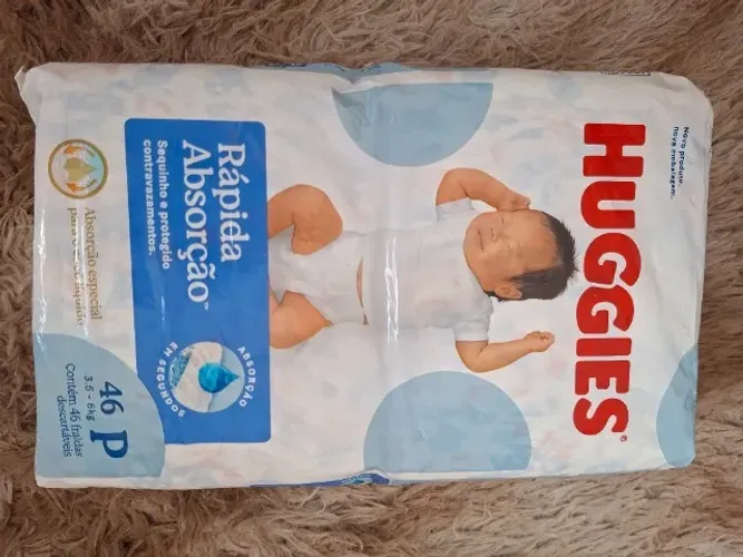 Fralda Huggies Tamanho P
