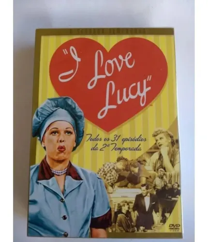DVD "I Love Lucy" - 2ª Temporada Completa (31 Episódios)