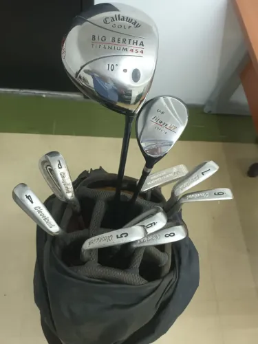 Conjunto de tacos de golfe 