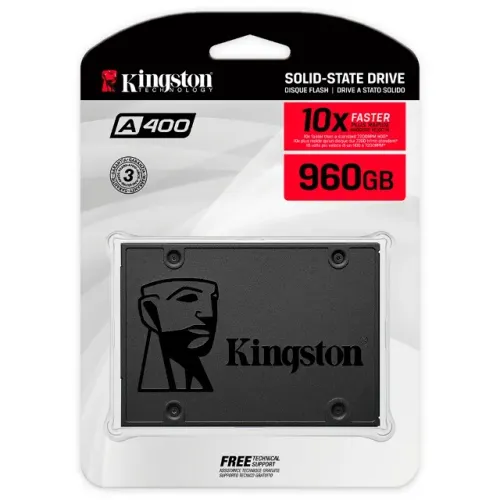 SSD SATA 960GB KINGSTON A400 - Novo com garantia - Nexo Store