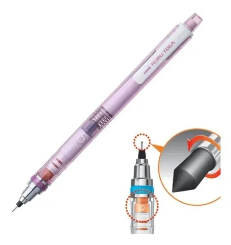 Lapiseira Kuru Toga 0,7mm Rosa