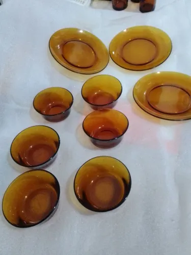 Pratos  e tijelas para sobremesa duralex 
