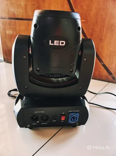 MOVING PRISMA E GLOBO GIRATÓRIO 100W