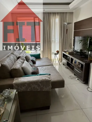 Ótimo apartamento com Dois dormitórios uma vaga de garagem. 61m² Mobiliado