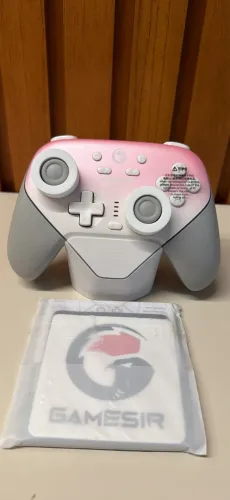 Controle Gamesir Super Nova Sem Fio Para Pc Switch Ios Android Celular Hall Effect Rgb