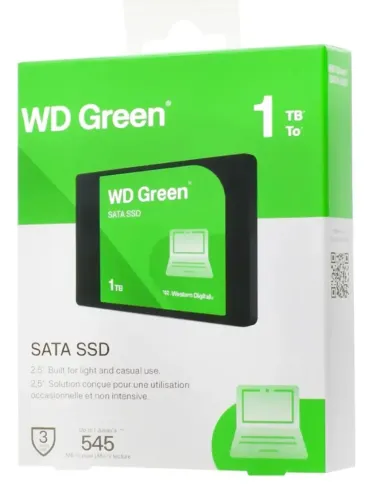 Ssd 1TB Western Digital Green Original/Novo/Lacrado - 1 Tb