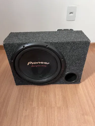 Subwoofer Pionner 500W 12 polegadas + módulo