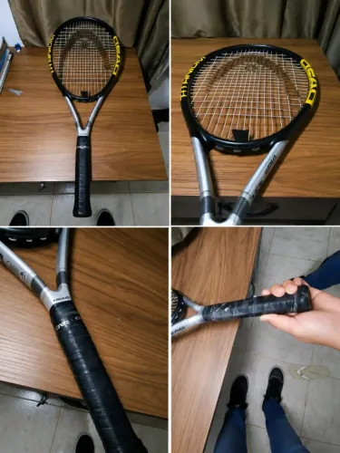Raquete de tenis profissional HEAD TITANIUM MODELO TI.S1 PRO COM POUCAS MARCAS DE USO 