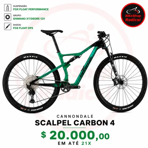 Bike Cannondale Scalpel Carbon 4 - NOVA