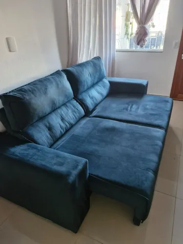 Vende-se Sofá  azul